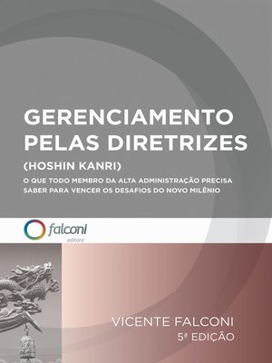cover image of Gerenciamento pelas diretrizes